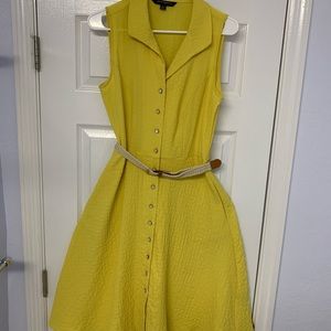 Yellow dress